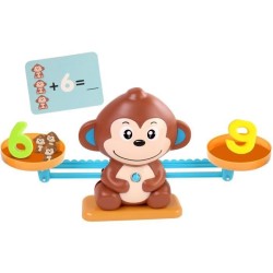 Balance de Mathématique Singe, Jeu Éducatif Ludique pour Apprendre a