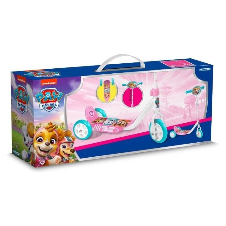 Trottinette 3 roues - PAT'PATROUILLE - Rose Trottinette 3 roues - PAT'PATROUILLE - Rose