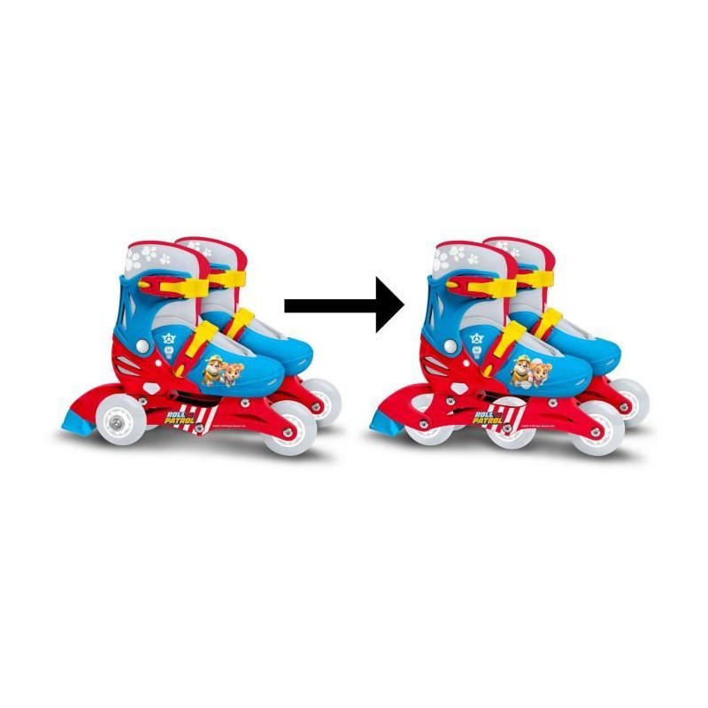 Patins en Ligne two in one - PAW PATROL - PAT PATROUILLE - 3 Roues - T