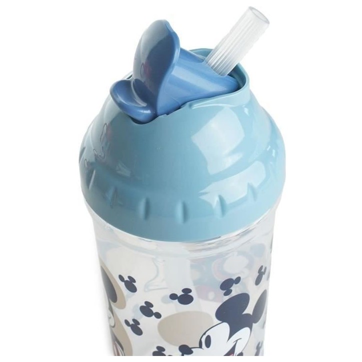 Tasse a paille - THERMOBABY - 295 ml - Anti-fuites - Clip - Mickey Cool Tasse a paille - THERMOBABY - 295 ml - Anti-fuites - Clip - Mickey Cool