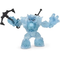 Géant des neiges, Monstre avec Arme, Figurine d'Action schlecih Tres