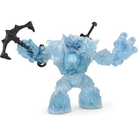Géant des neiges, Monstre avec Arme, Figurine d'Action schlecih Tres Durable, des 7 ans, schleich 70146 Eldrador