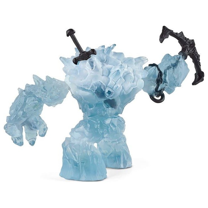 Géant des neiges, Monstre avec Arme, Figurine d'Action schlecih Tres Durable, des 7 ans, schleich 70146 Eldrador