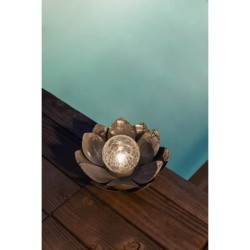 Nénuphar solaire - GALIX - 25 cm - 7 Lumens - 8 heures d'éclairage -