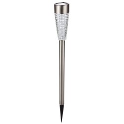 GALIX Lanterne solaire inox H79
