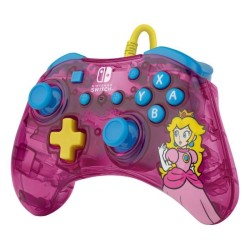 Manette de jeu - Nintendo Switch - Peach Rock candy - Filaire - PDP -