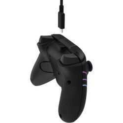 Manette de jeu - PDP - Afterglow Wave - Filaire - Noir - Éclairage LE
