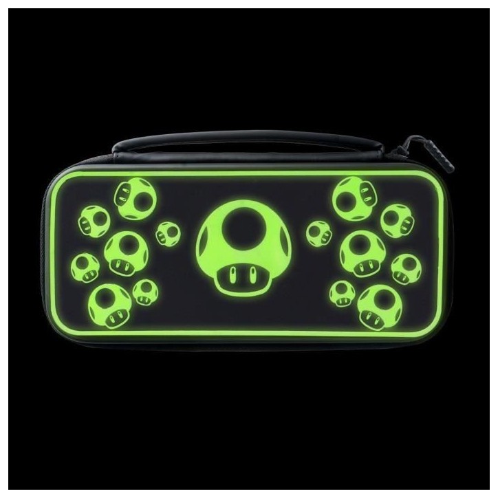 Sacoche de transport - PDP - 1 UP Glow In The Dark - Nintendo Switch - Noir