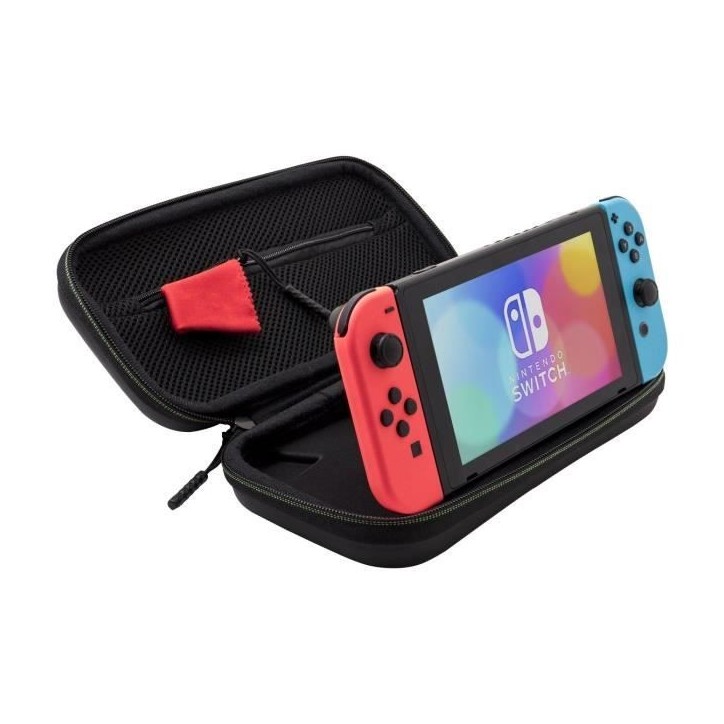 Sacoche de transport - PDP - 1 UP Glow In The Dark - Nintendo Switch - Noir