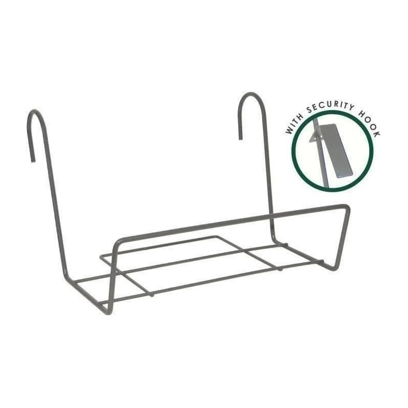 Support Balcon - GARDEN ID - 35 x 15.5 cm - Sécurisé - Taille Pratiq Support Balcon - GARDEN ID - 35 x 15.5 cm - Sécurisé - Taille Pratiq