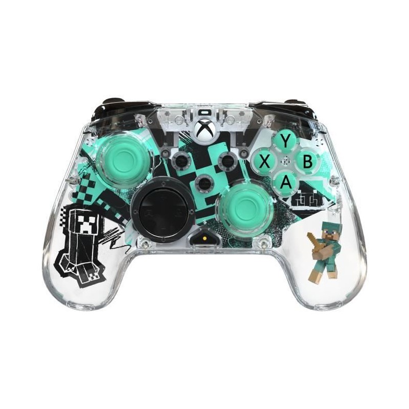 Manette de jeu - Xbox Series X|S, Xbox One et PC - Minecraft : Diamond Manette de jeu - Xbox Series X|S, Xbox One et PC - Minecraft : Diamond