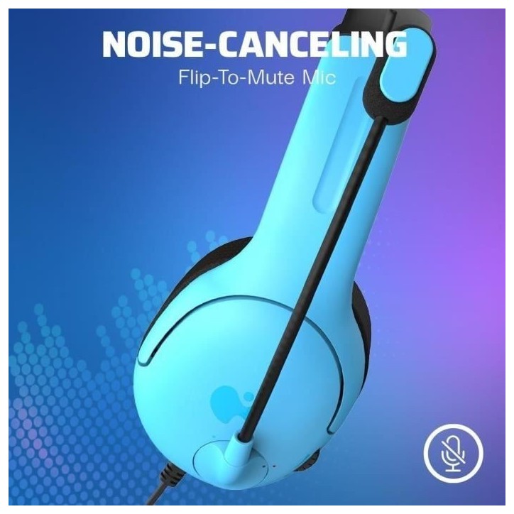 Casque Filaire - Airlite - Neptune Blue - Compatible PS4/PS5 - Microphone Boom - Arceau Circum-aural Casque Filaire - Airlite - Neptune Blue - Compatible PS4/PS5 - Microphone Boom - Arceau Circum-aural