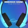 Casque Filaire - Airlite - Neptune Blue - Compatible PS4/PS5 - Microph
