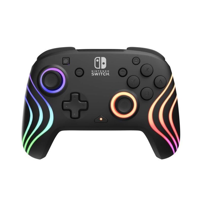 Manette de jeu - Nintendo Switch - Afterglow Wave - Sans fil - PDP - N Manette de jeu - Nintendo Switch - Afterglow Wave - Sans fil - PDP - N
