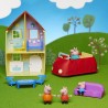 Peppa Pig Coffret maison de Peppa et sa famille, Accessoires amusants