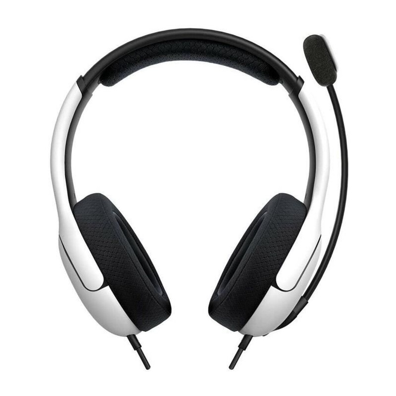 PDP - Casque gaming filaire LVL40 pour PS4 et PS5 - Blanc PDP - Casque gaming filaire LVL40 pour PS4 et PS5 - Blanc