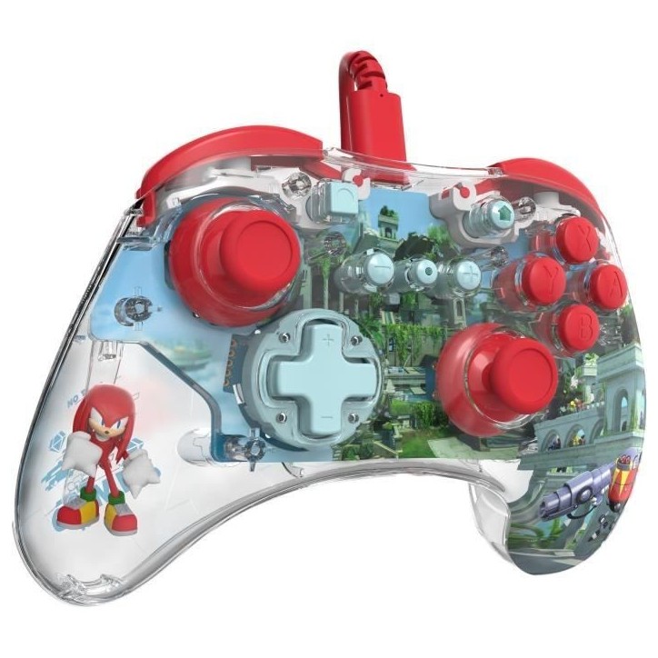 Manette filaire pour Nintendo Switch™ - PDP - Realmz Knuckles - Éclairage LED