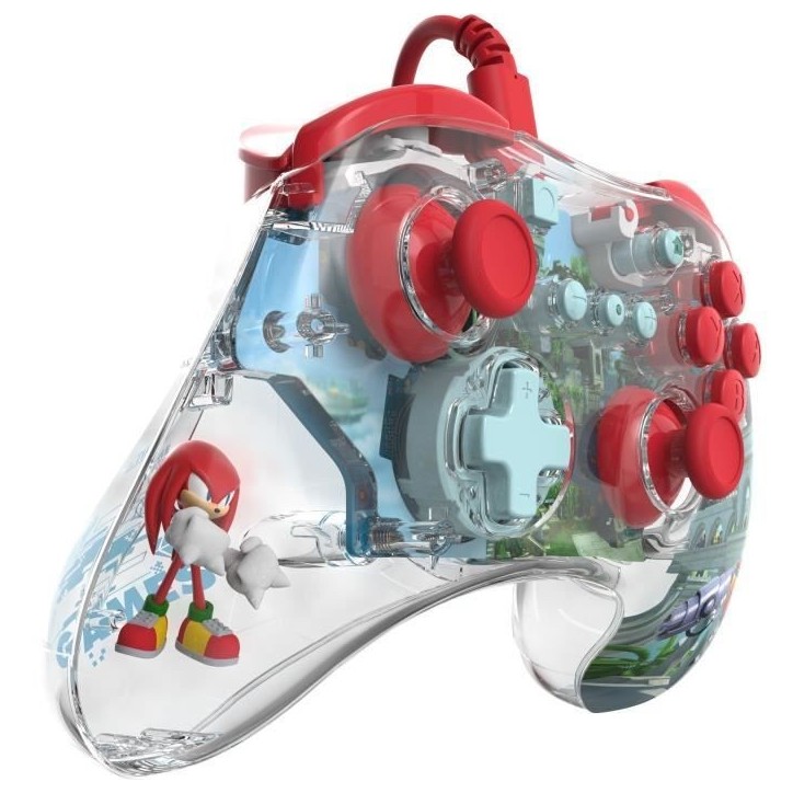Manette filaire pour Nintendo Switch™ - PDP - Realmz Knuckles - Éclairage LED