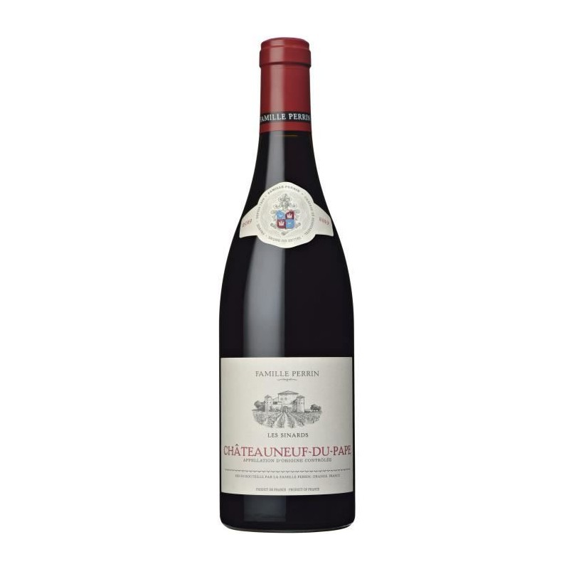 Famille Perrin Les Sinards Châteauneuf du Pape - Vin rouge des Côtes Famille Perrin Les Sinards Châteauneuf du Pape - Vin rouge des Côtes