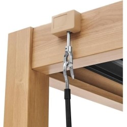 Pergola bioclimatique GAYA - Structure en aluminium et en acier - l300