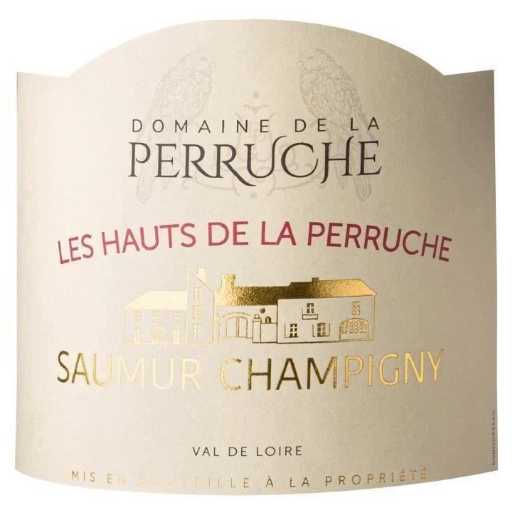 Domaine de la Perruche Les hauts de la Perruche 2023 Saumur Champigny - Vin rouge de la Val de Loire