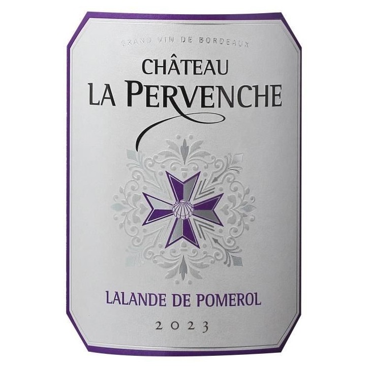 Château La Pervenche 2023 Lalande de Pomerol - Vin rouge de Bordeaux