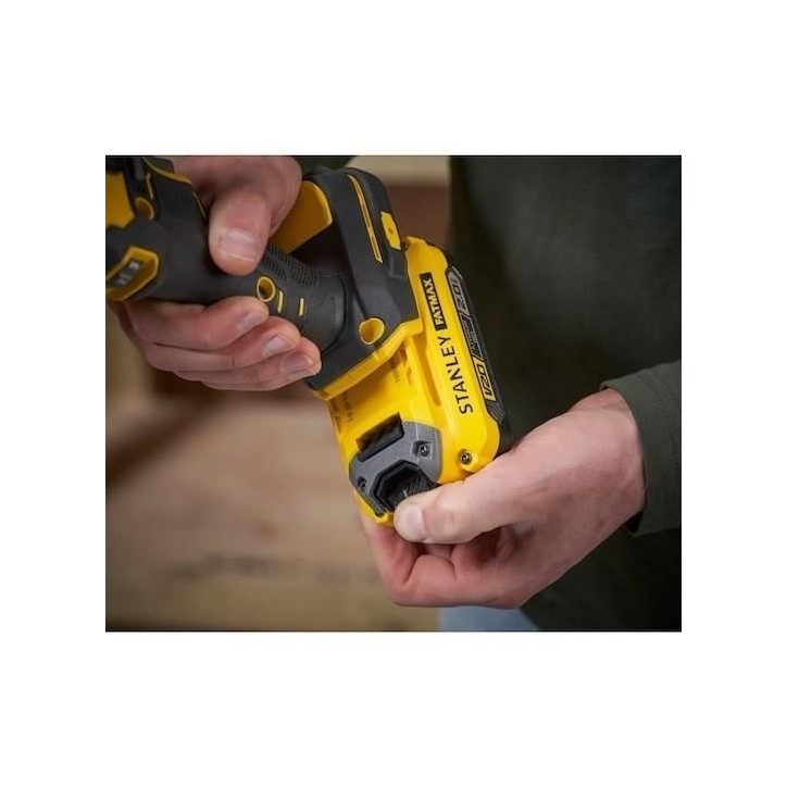 Lime électrique sans fil + 2 batteries 2Ah +chargeur - Stanley Fatmax - SFMCE210D2K-QW - 18V