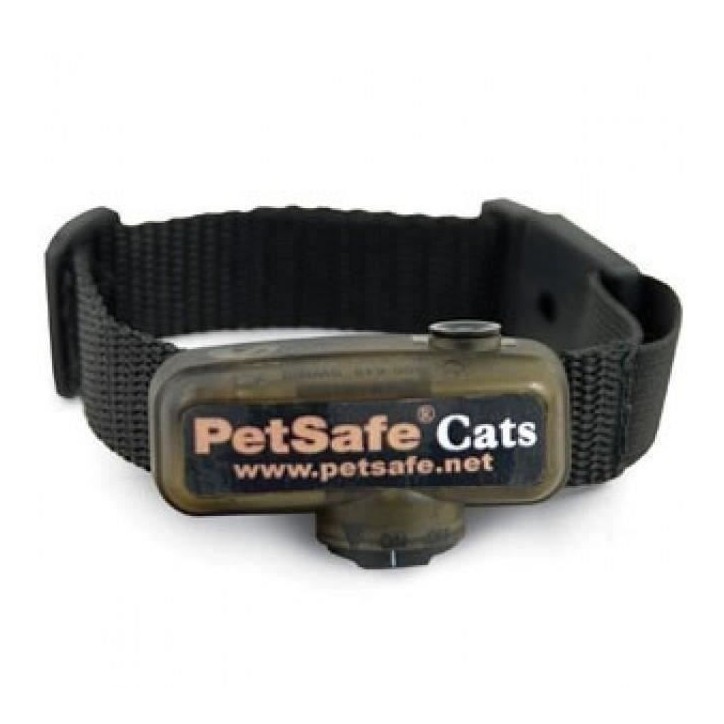 PetSafe - Collier supplémentaire pour clôture anti-fugu chat, 4 niveaux de stimulation, léger, réglable et anti-étranglemen PetSafe - Collier supplémentaire pour clôture anti-fugu chat, 4 niveaux de stimulation, léger, réglable et anti-étranglemen