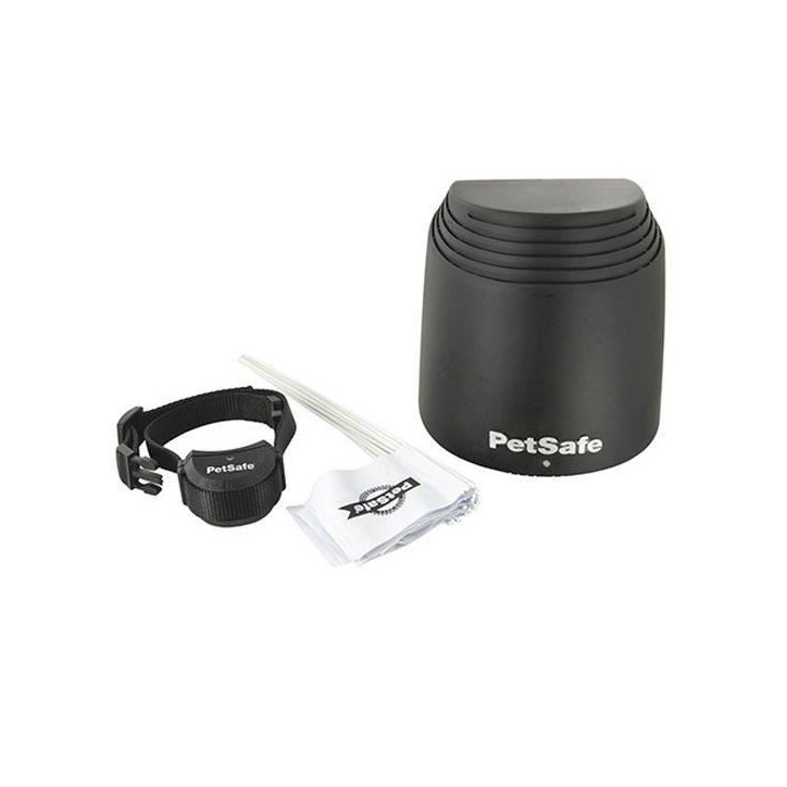 PetSafe - Clôture Anti-fugue Sans Fil Portable et électrique pour Chien Stay & Play avec Collier Anti-Fugue, Rechargeable,Port PetSafe - Clôture Anti-fugue Sans Fil Portable et électrique pour Chien Stay & Play avec Collier Anti-Fugue, Rechargeable,Port