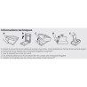 PETSAFE Litiere de rechange Scoopfree Cristal Premium - Pour chat
