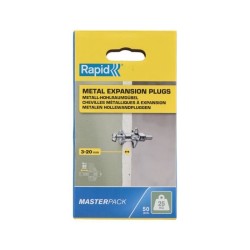 Chevilles a expansion métal pour cloison plâtre - RAPID - Ø8 - 3-20