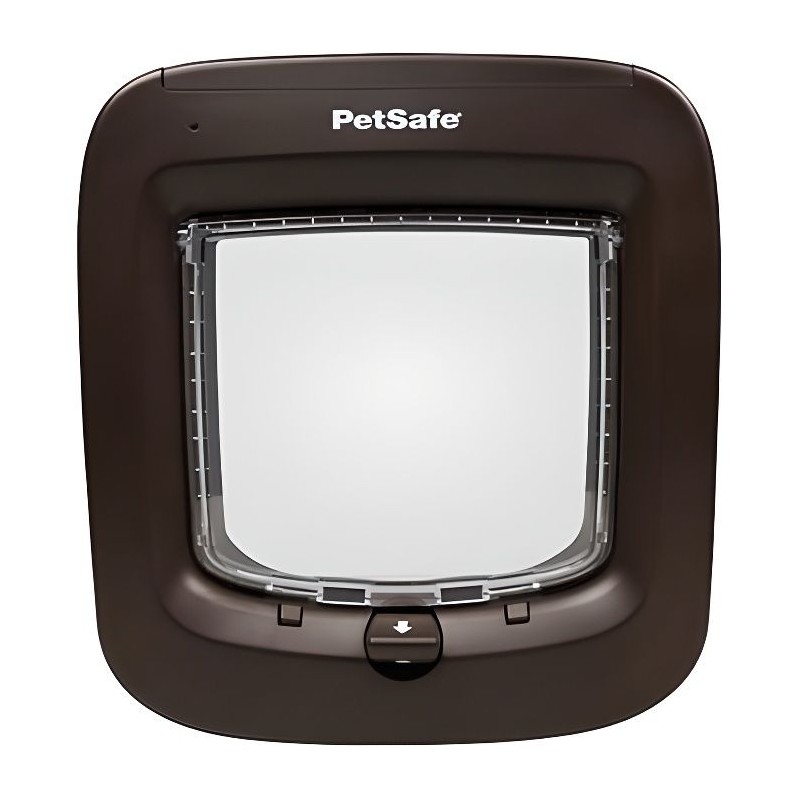PetSafe - Chatiere a puce électronique 22 x 23.9 cm - Brun PetSafe - Chatiere a puce électronique 22 x 23.9 cm - Brun