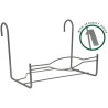 Support Balcon Large - GARDEN ID - 35 x 18 cm Anthracite - Crochets S