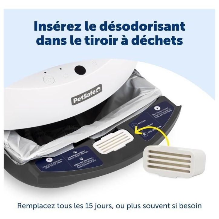 Désodorisant - PETSAFE - SMART SPIN - Lot de 2 Désodorisant - PETSAFE - SMART SPIN - Lot de 2