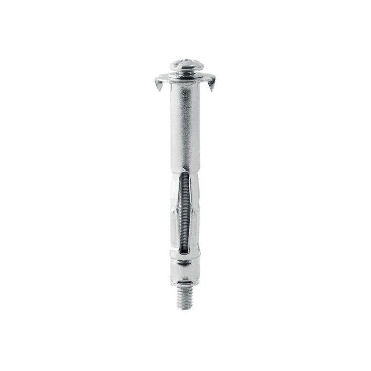 Chevilles a expansion métal pour cloison plâtre - RAPID - Ø8 - 16-26mm - Lot de 50 - Charge max 25 kg - 5001561