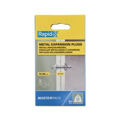 Chevilles a expansion métal pour cloison plâtre - RAPID - Ø8 - 16-2