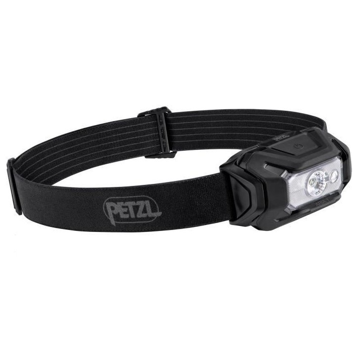 Lampe frontale étanche - PETZL - ARIA 1 - 350 lumens - 3 piles AAA/LR03 incluses - Noir Lampe frontale étanche - PETZL - ARIA 1 - 350 lumens - 3 piles AAA/LR03 incluses - Noir