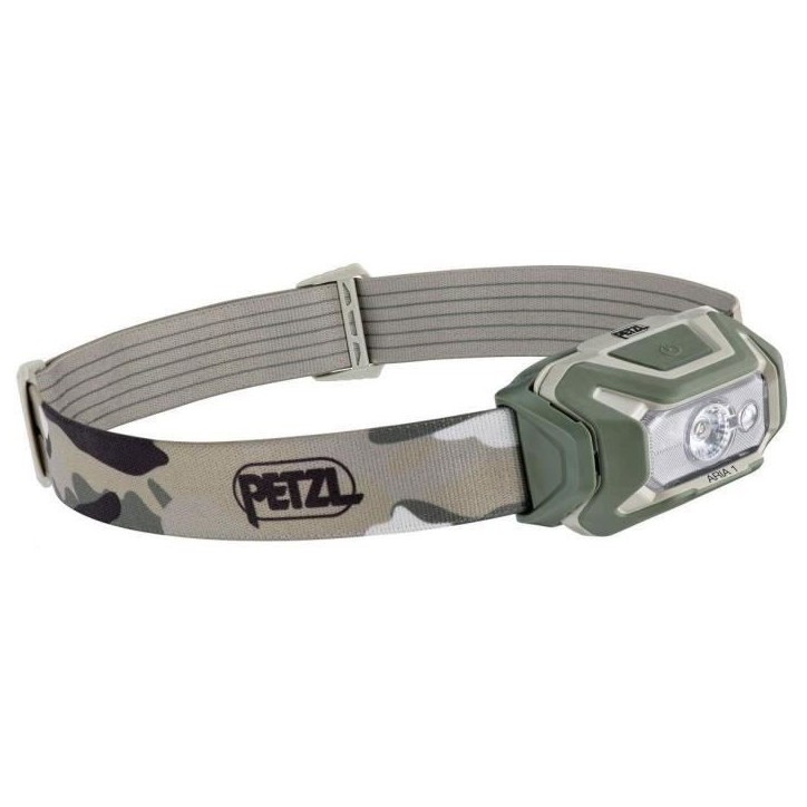 Lampe frontale étanche - PETZL - ARIA 1 - 350 lumens - Camo Lampe frontale étanche - PETZL - ARIA 1 - 350 lumens - Camo
