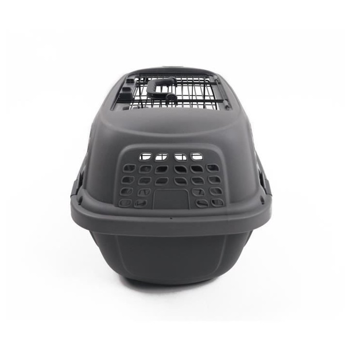 Caisse de transport pour chat M.PETS ECO GIRO - Cage en plastique - Taille S - Gris Caisse de transport pour chat M.PETS ECO GIRO - Cage en plastique - Taille S - Gris