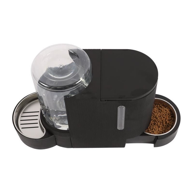 Distributeur de croquettes et d'eau M.PETS DUPLO 1,3kg/3L - 40x16.2x29 Distributeur de croquettes et d'eau M.PETS DUPLO 1,3kg/3L - 40x16.2x29