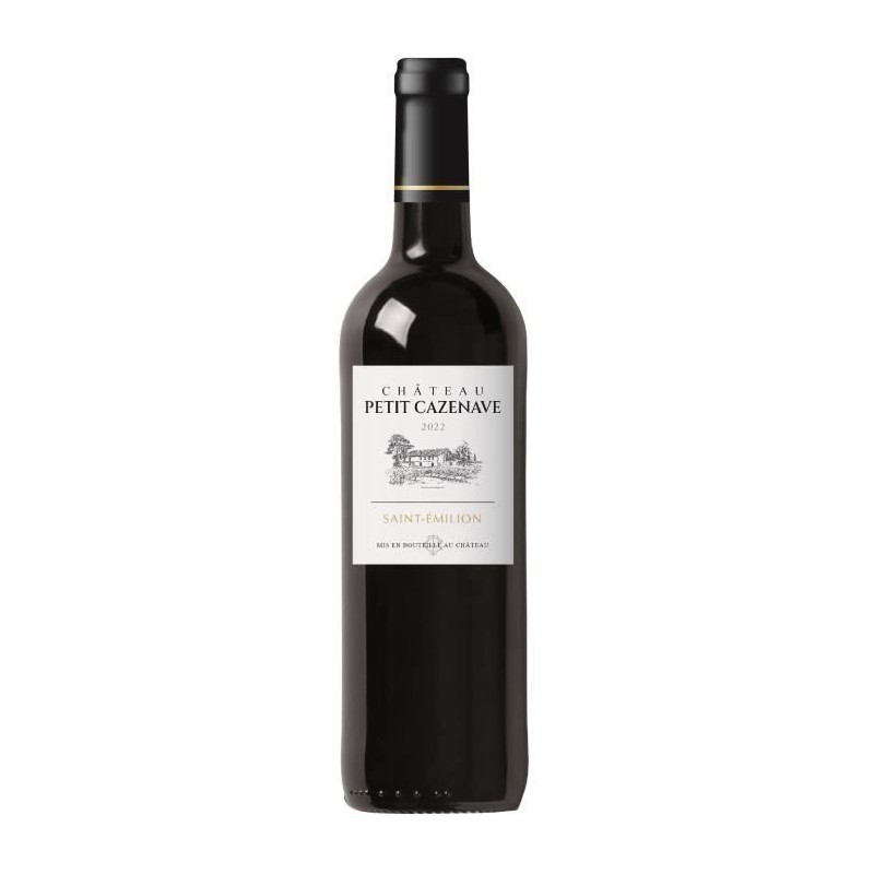 Château Petit Cazenave 2022 Saint-Emilion - Vin rouge de Bordeaux Château Petit Cazenave 2022 Saint-Emilion - Vin rouge de Bordeaux