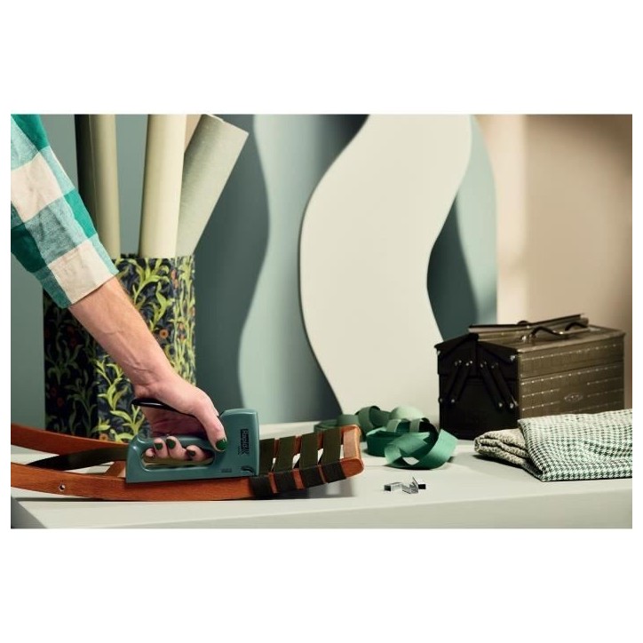 RAPID - R53 Spirit of Sweden - Agrafeuse manuelle éco-responsable pour agrafes 53/4-10mm - Skog (Vert Foret) - (5001614) RAPID - R53 Spirit of Sweden - Agrafeuse manuelle éco-responsable pour agrafes 53/4-10mm - Skog (Vert Foret) - (5001614)