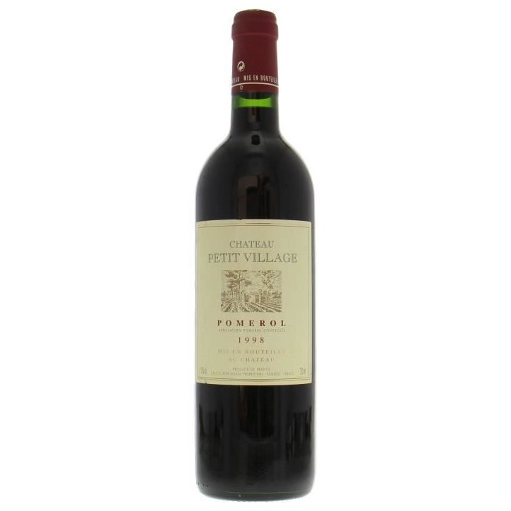 Magnum Château Petit Village 1998 Pomerol - Vin rouge de Bordeaux