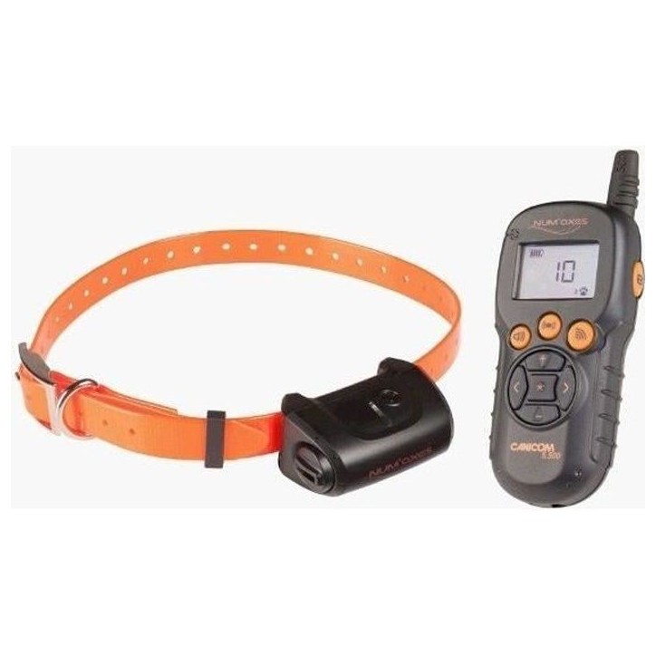 Collier de dressage CANICOM 5.500 - portée de 500 m - Pour 1 chien ou 2 chiens - NUM'AXES