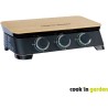 COOK'IN GARDEN Plancha gaz DUNE 70 - 3 feux - 6 kW - L 68,5×l 47×H 2