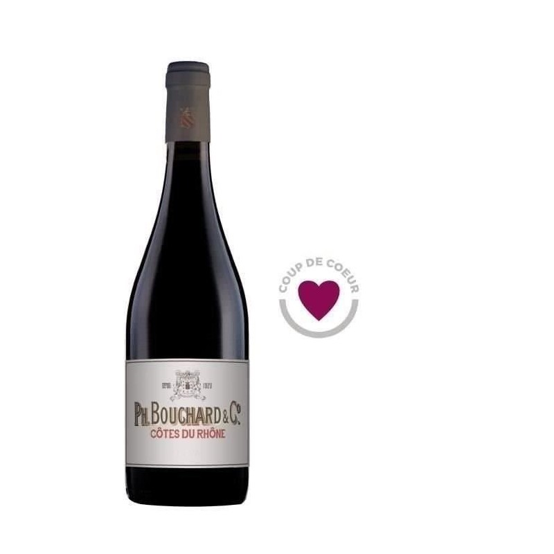 Bouchard & Cie Côtes du Rhône - Vin rouge de la Vallée du Rhône 20 Bouchard & Cie Côtes du Rhône - Vin rouge de la Vallée du Rhône 20