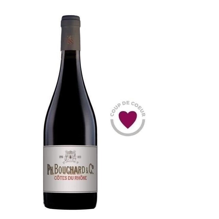 Bouchard & Cie Côtes du Rhône - Vin rouge de la Vallée du Rhône 2022