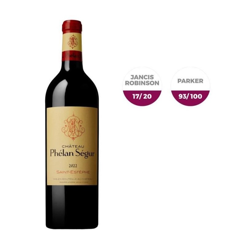 Château Phélan Ségur 2022 Saint-Estephe - Vin rouge de Bordeaux Château Phélan Ségur 2022 Saint-Estephe - Vin rouge de Bordeaux