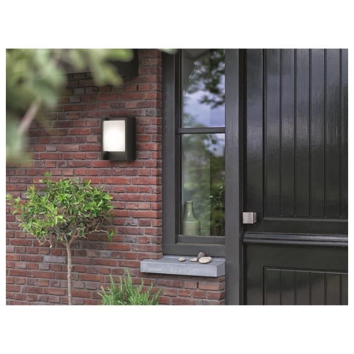 Applique extérieure LED Philips Arbour - Anthracite - 600 lm - 6W - IP44 Applique extérieure LED Philips Arbour - Anthracite - 600 lm - 6W - IP44