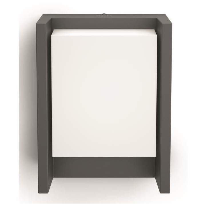Applique extérieure LED Philips Arbour - Anthracite - 600 lm - 6W - IP44 Applique extérieure LED Philips Arbour - Anthracite - 600 lm - 6W - IP44